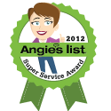 Angies List Service Award For 2012